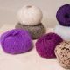 herbst-winter-26 garnkollektion in unterschiedlichen farben und struktur