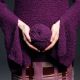 lila pullover und garn aus nera orsettini